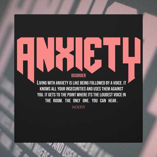 Anxiety – 20x20 Matte Canvas Print