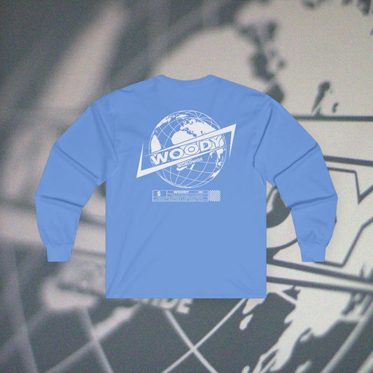 Woody Worldwide - Carolina Blue - Long Sleeve