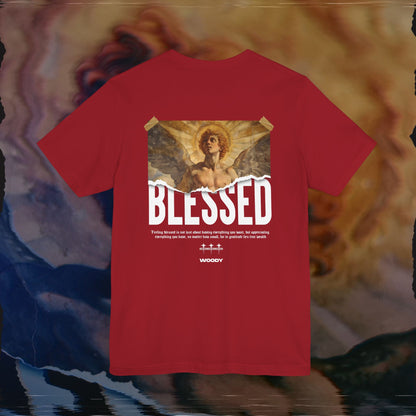 Blessed - Red - T-shirt