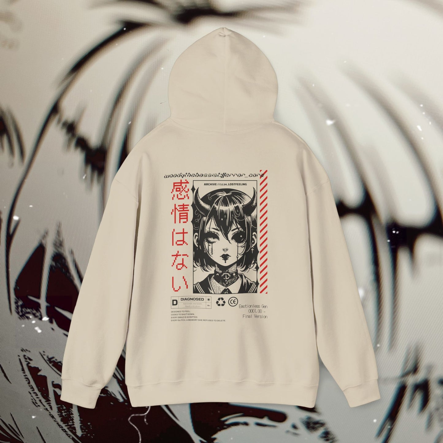 EMOTIONLESS_GEN - Sand - Hoodie