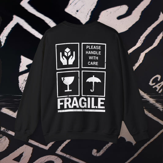 Fragile - Black - Crewneck