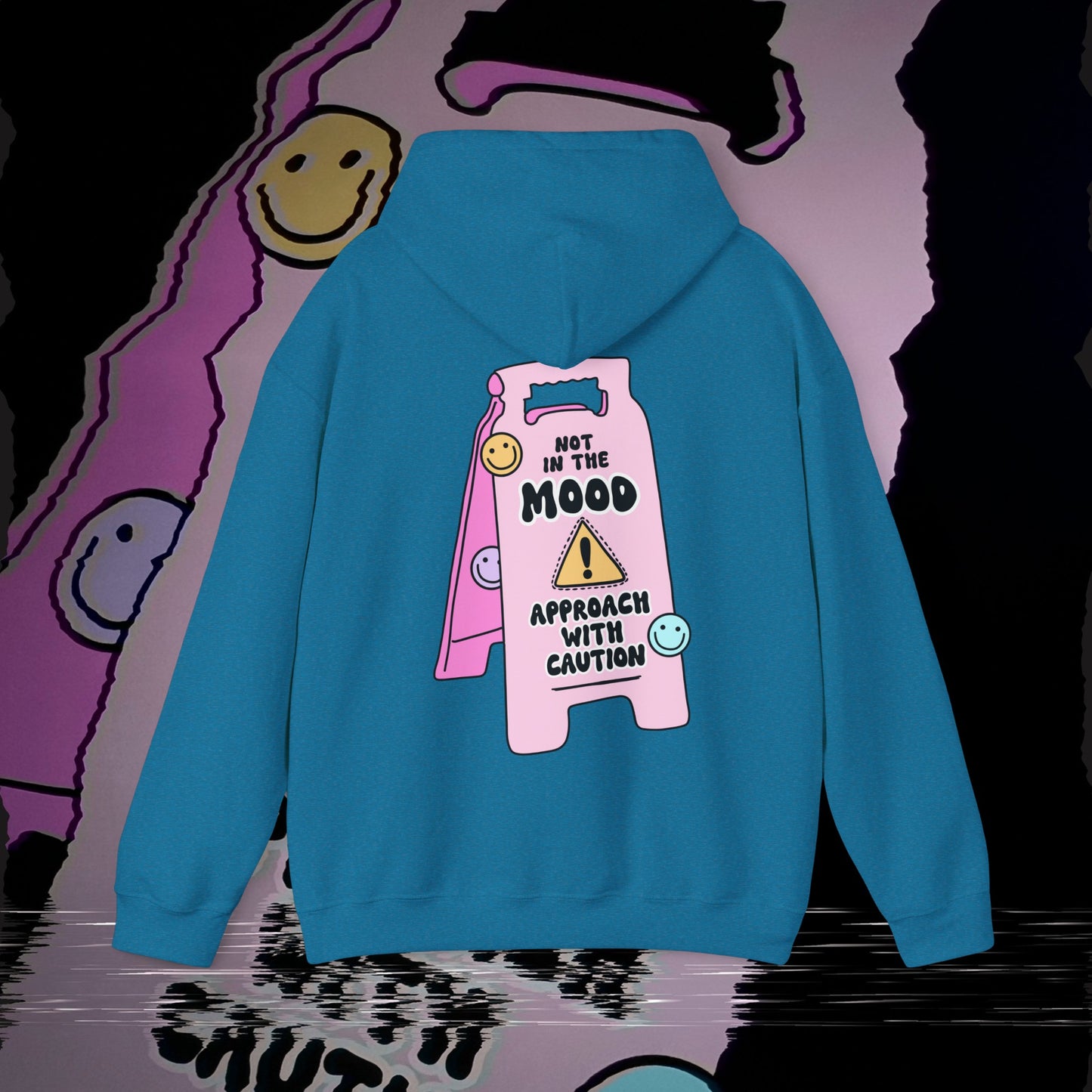 Not In The Mood - Antique Sapphire - Hoodie