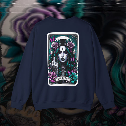 The Bitch - Navy - Crewneck