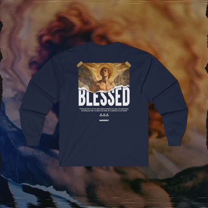 Blessed - Navy - Long Sleeve