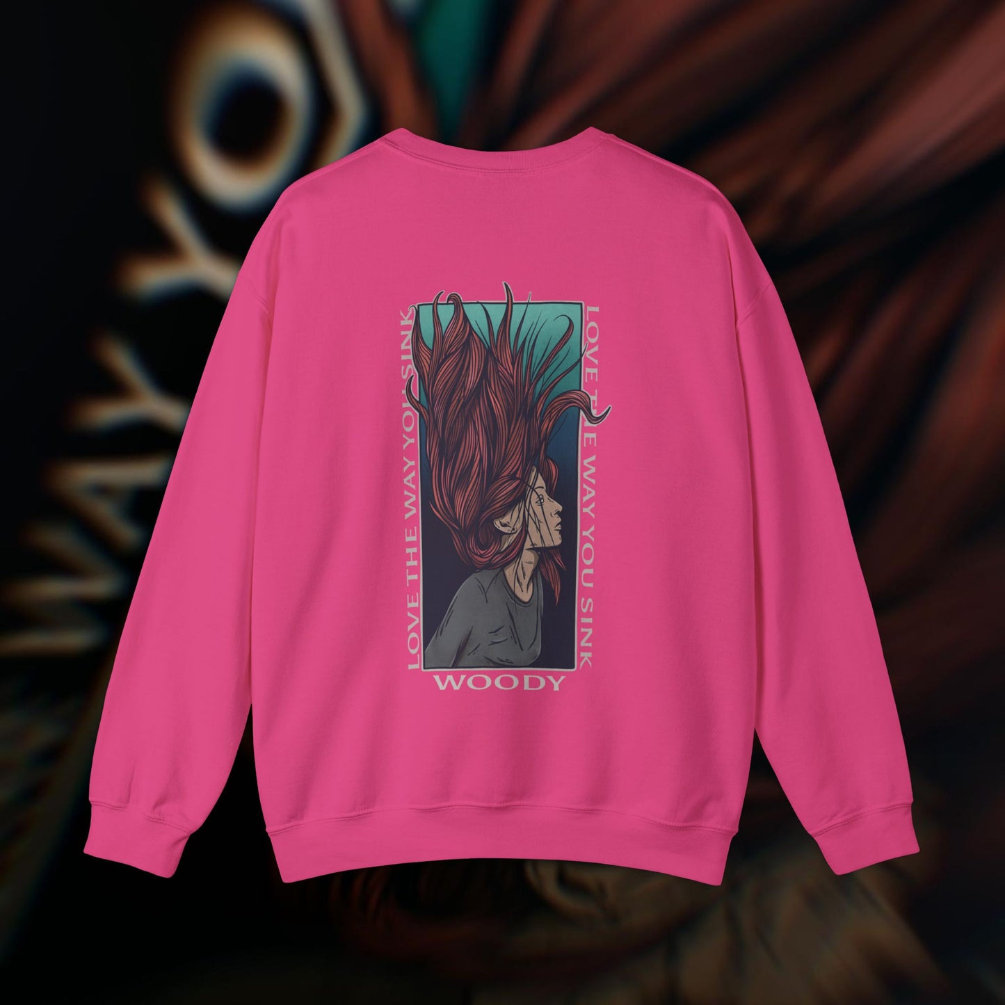 Love The Way You Sink - Heliconia - Crewneck