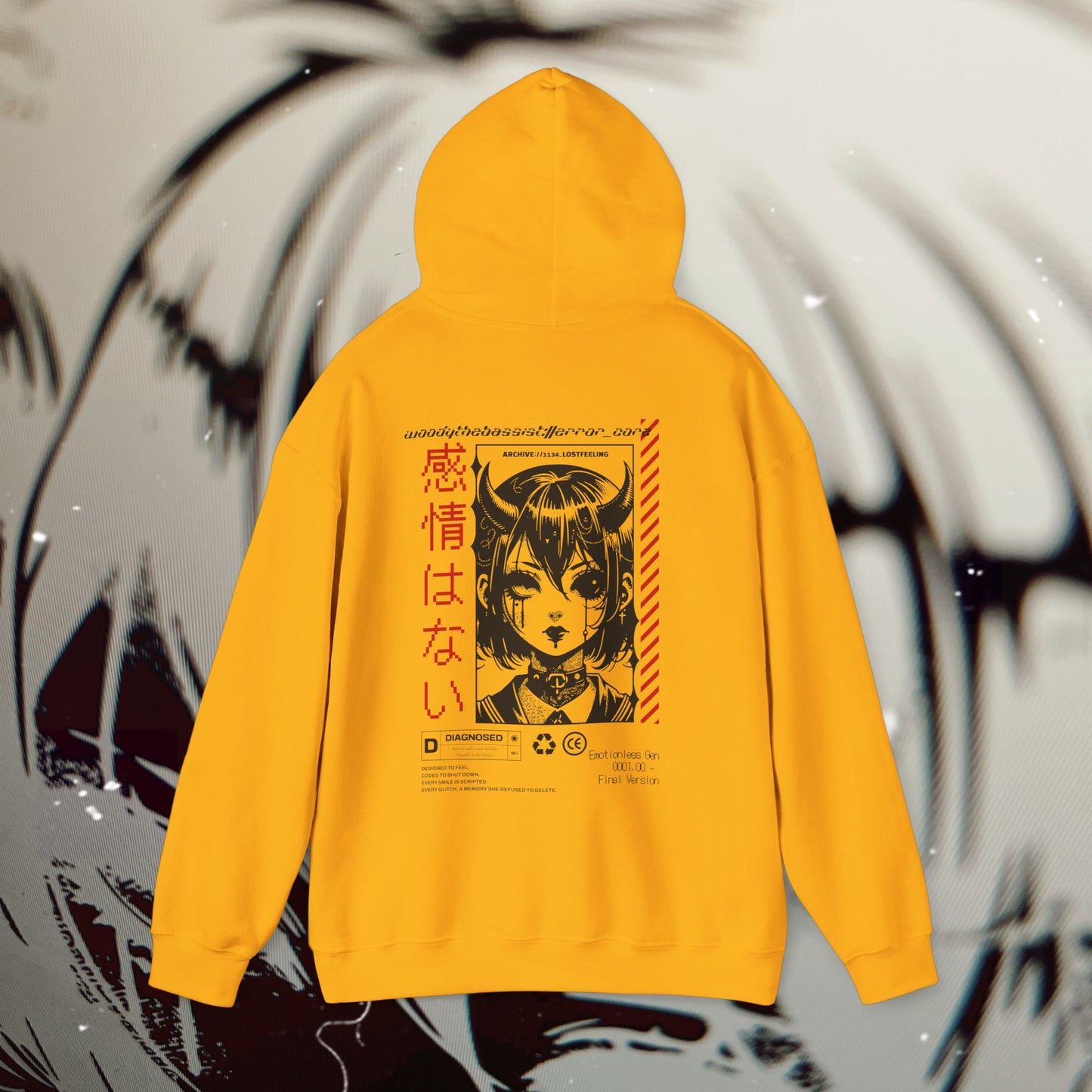 EMOTIONLESS_GEN - Gold - Hoodie