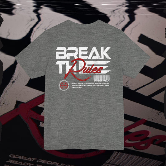 Break The Rules - Deep Heather - T-Shirt