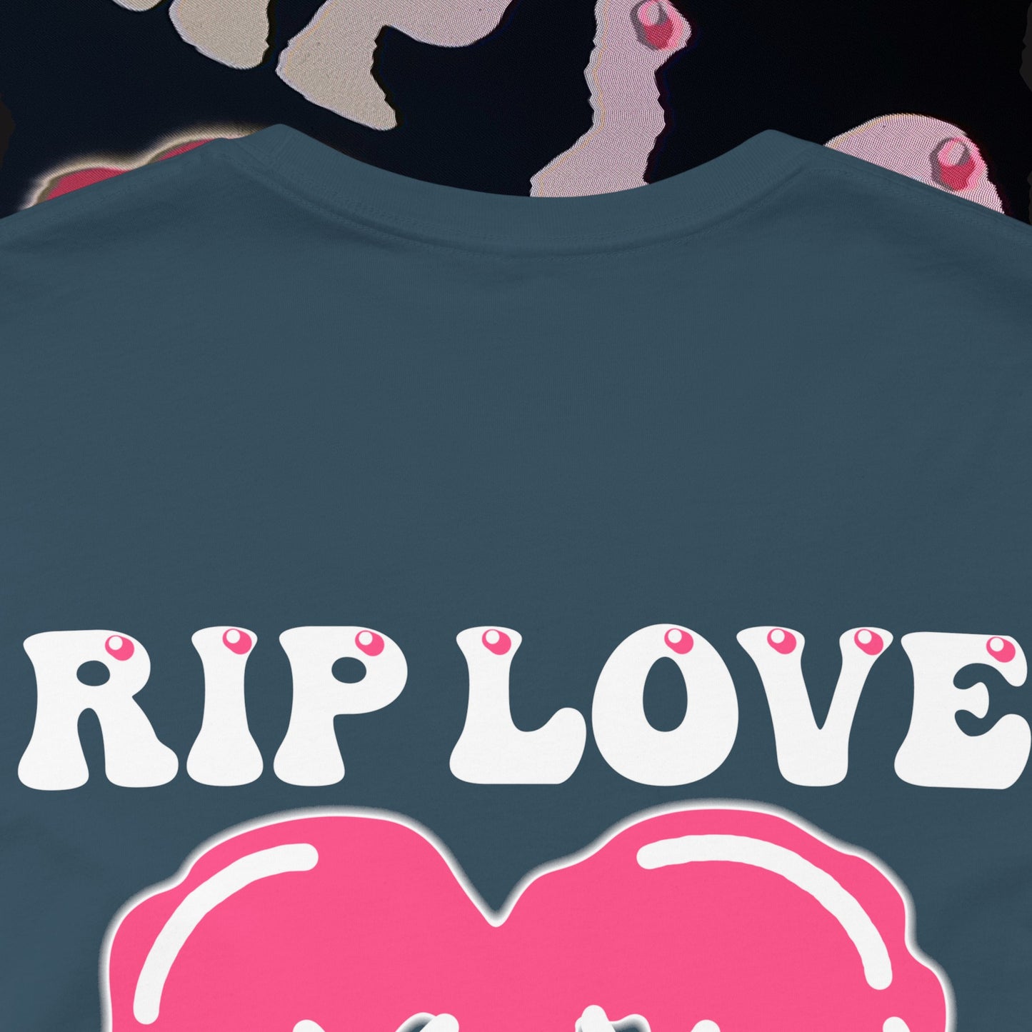 RIP Love - Deep Teal - T-shirt