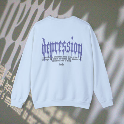 Depression - Light Blue - Crewneck