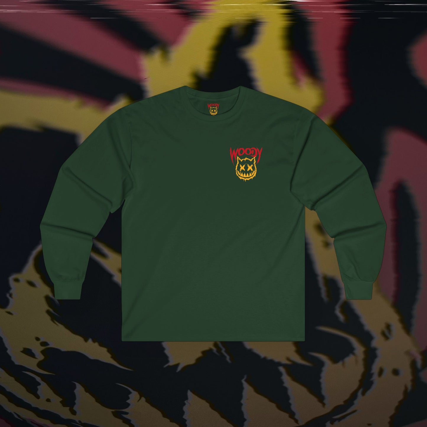 Face your Demons - Forest Green - Long Sleeve