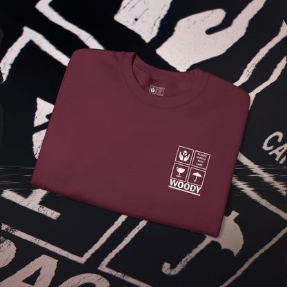 Fragile - Maroon - Crewneck