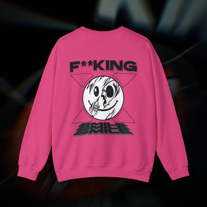 F**KING SMILE - Heliconia - Crewneck