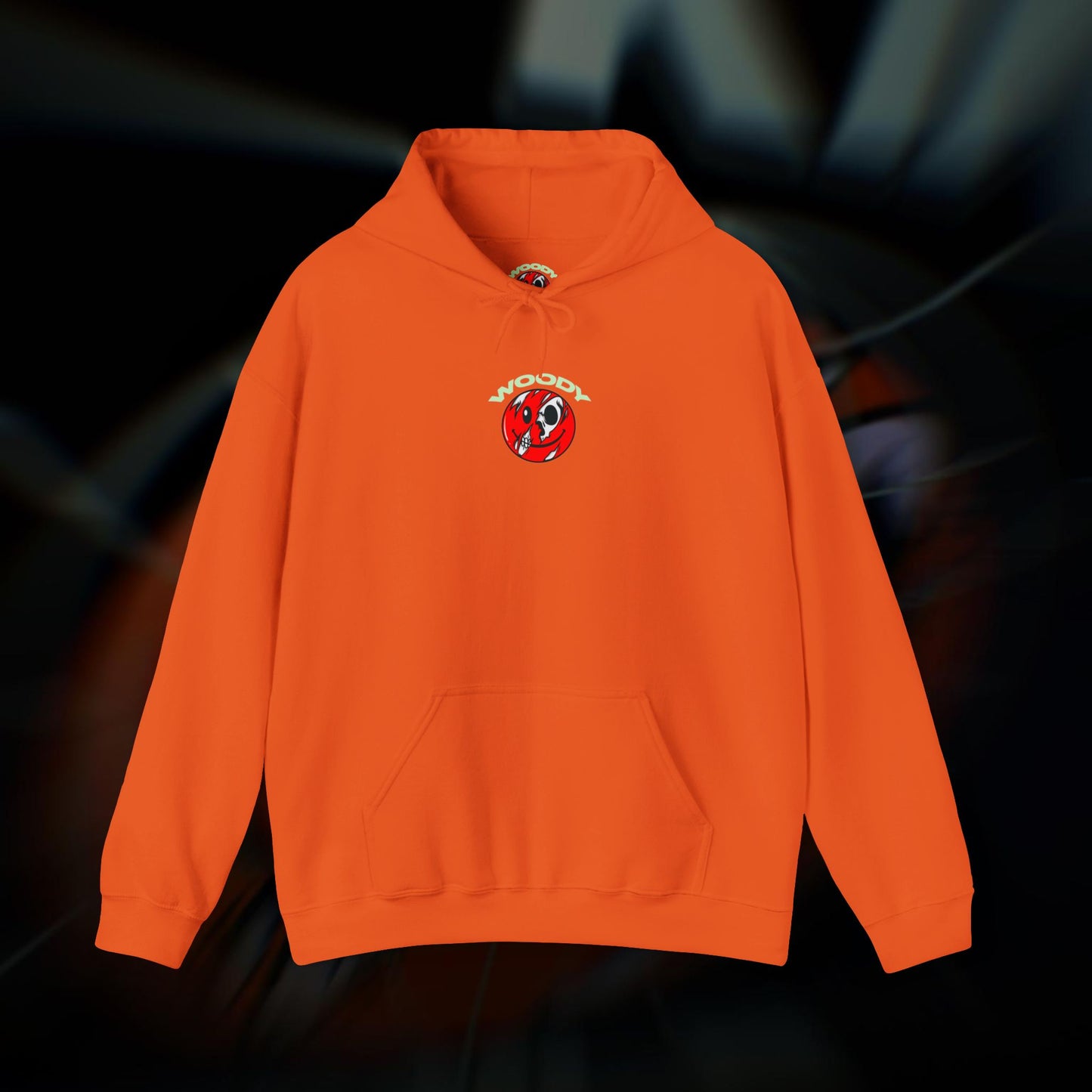 F**KING SMILE! - Orange - Hoodie