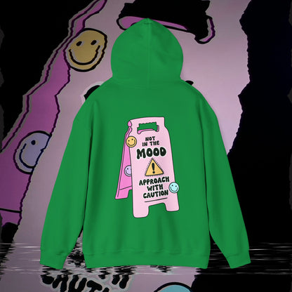 Not In The Mood - Green - Hoodie