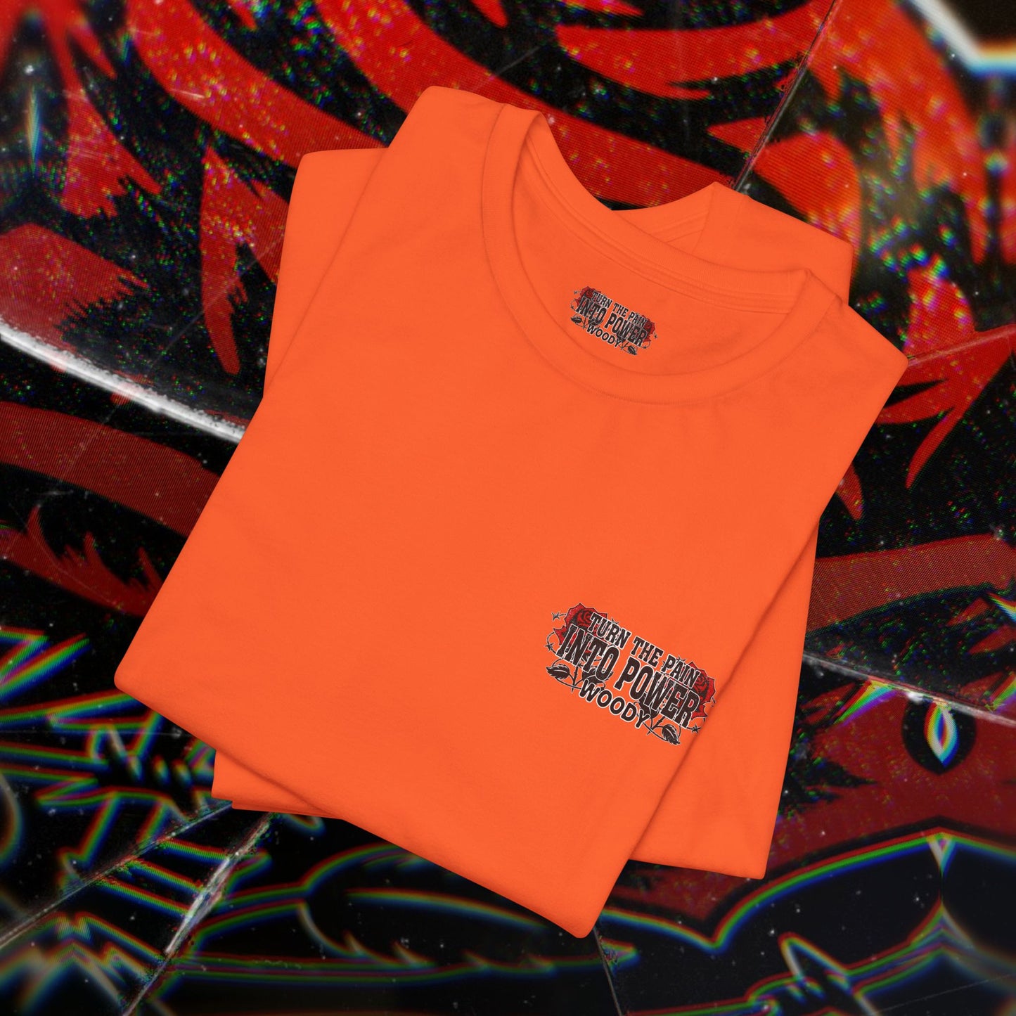 Pain To Power - Orange - T-Shirt