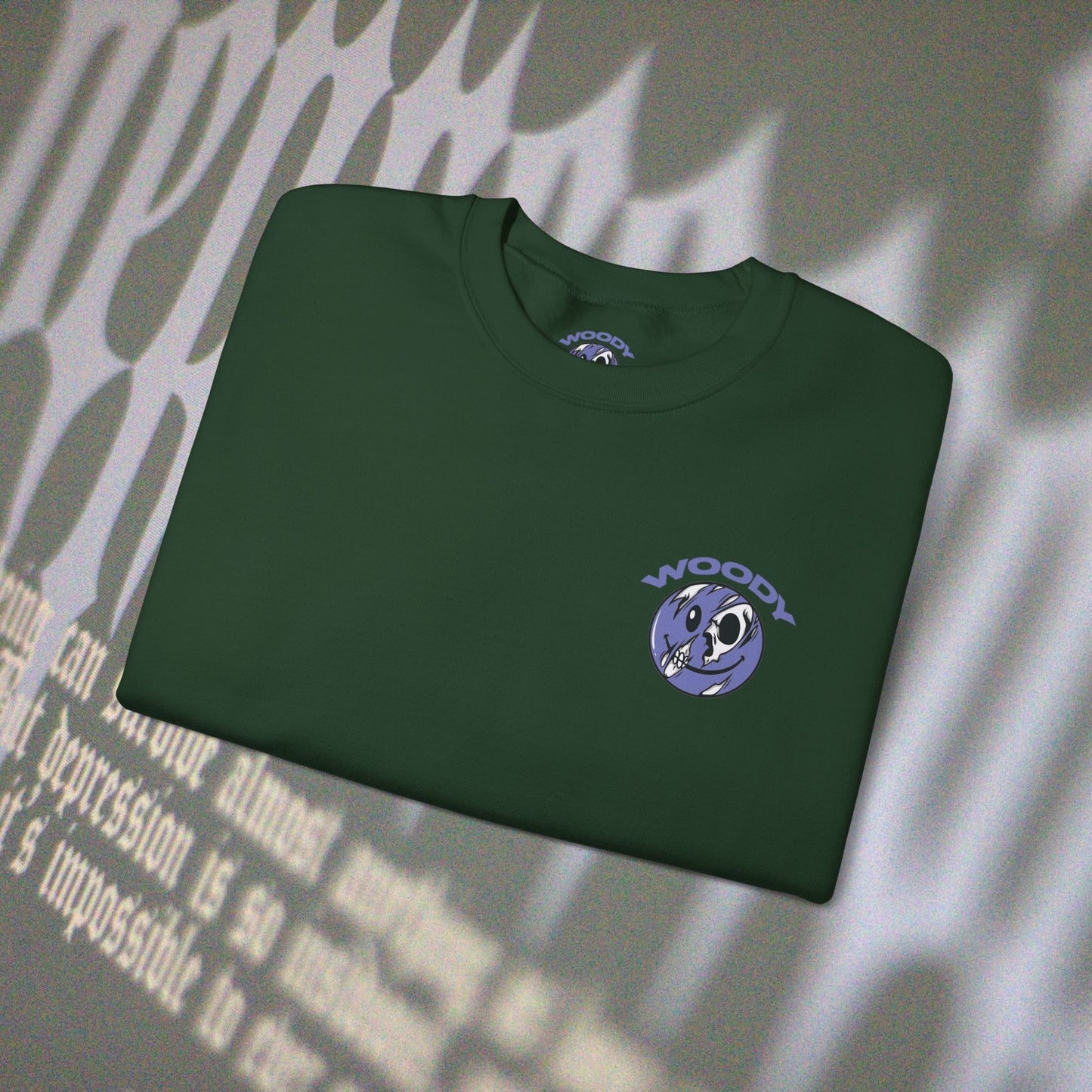 Depression - Forest Green - Crewneck