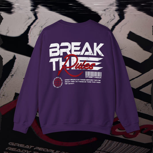 Break The Rules - Purple - T-Shirt