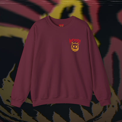 Face Your Demons - Maroon - Crewneck