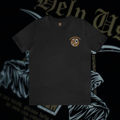 Help Us - Black - T-Shirt