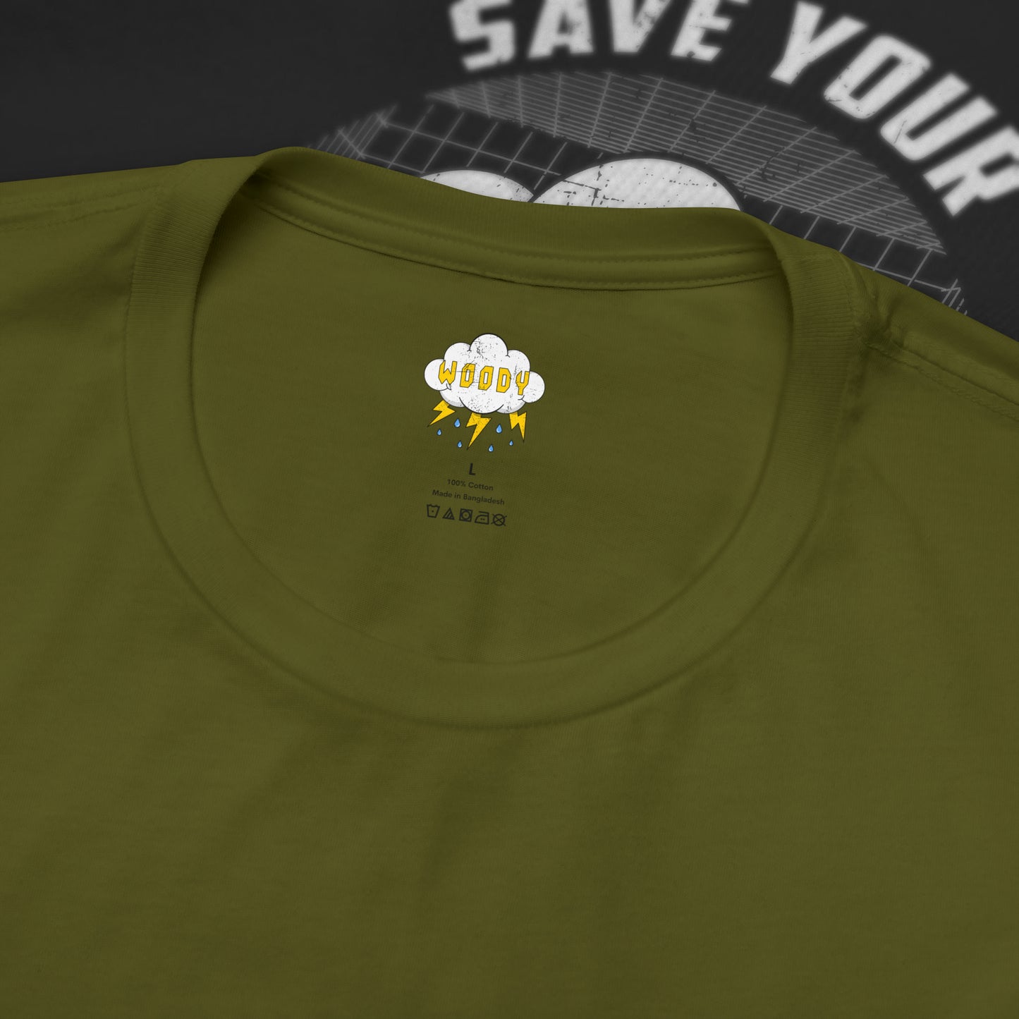 Save Your Sorrow  - Olive - T-Shirt