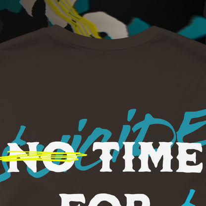 No Time For Romance - Brown - T-Shirt