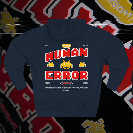 Human Error - Navy - Hoodie