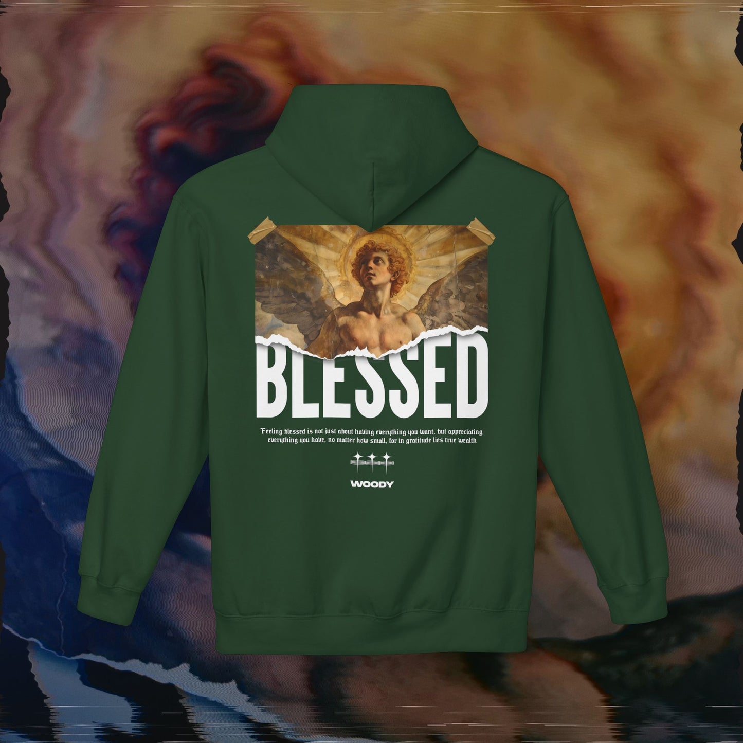 Blessed - Forest Green - Hoodie