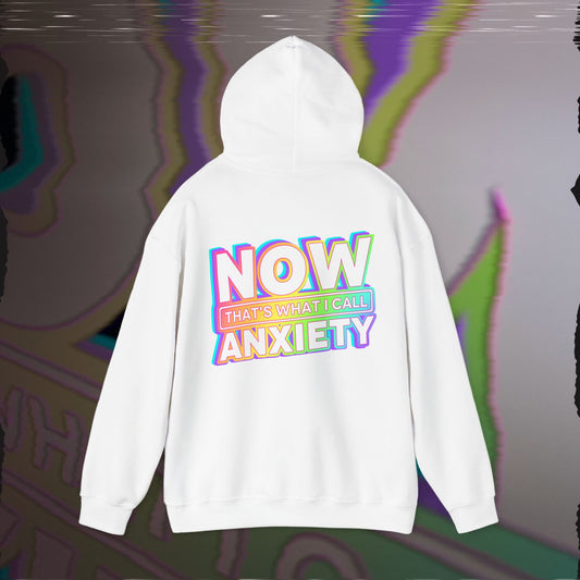 Now That's What I Call Anxiety - White - Hoodie