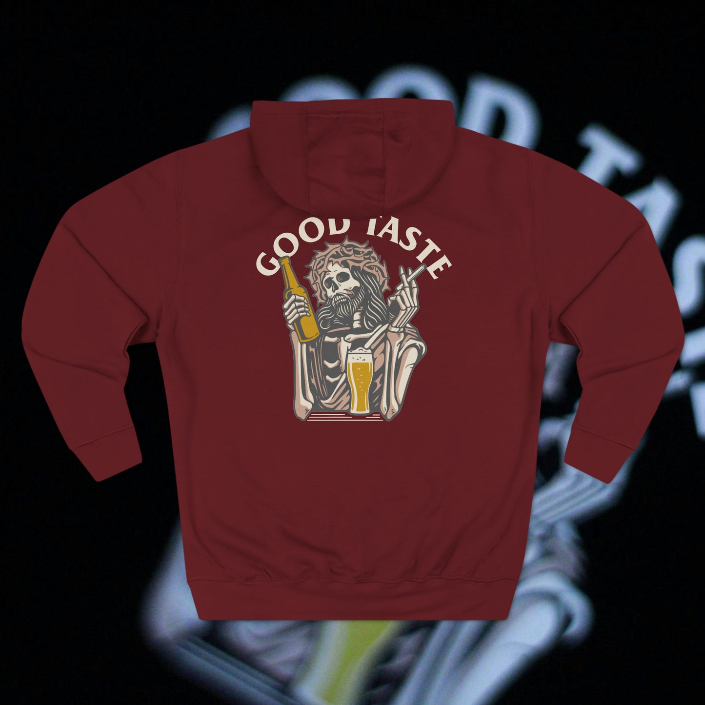 Good Taste - Burgundy - Hoodie