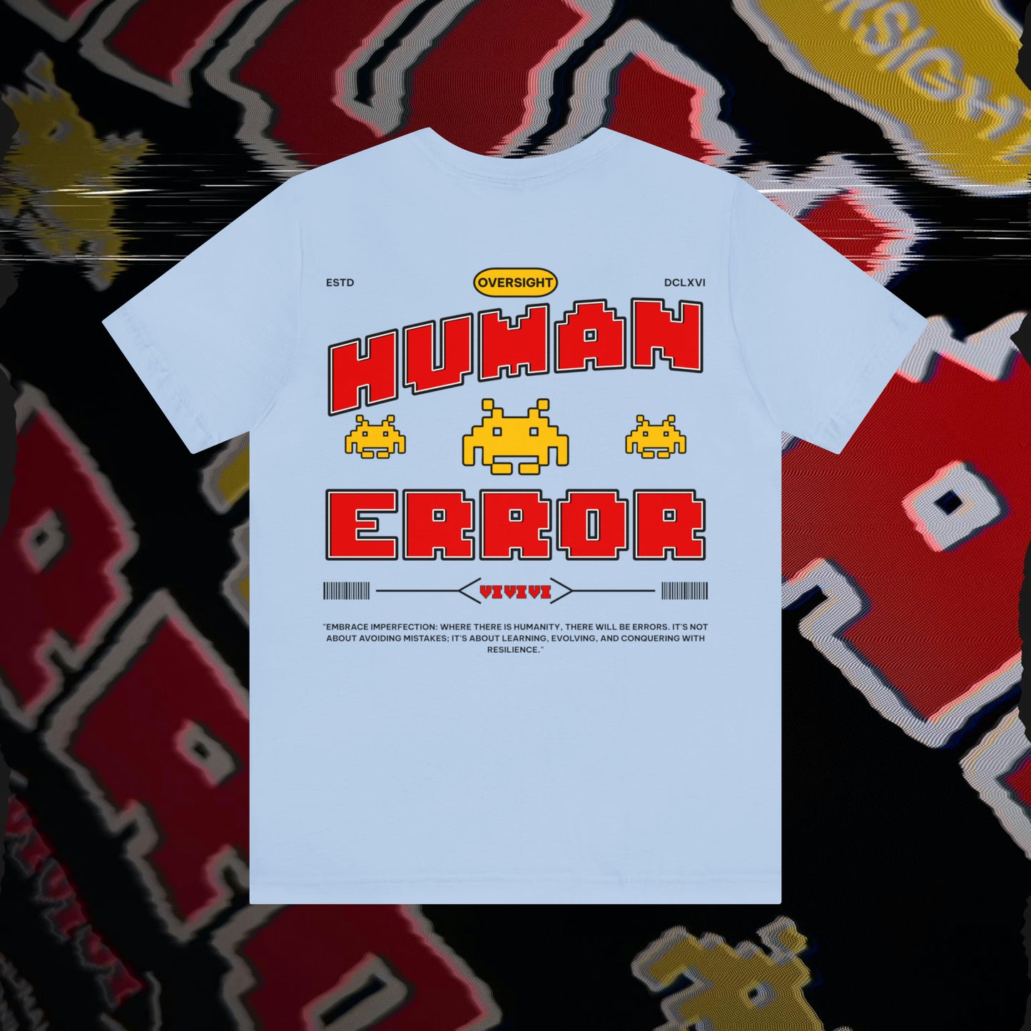 Human Error - Baby Blue - T-Shirt