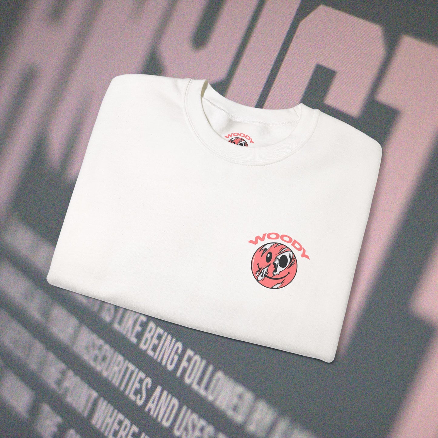 Anxiety - White - Crewneck
