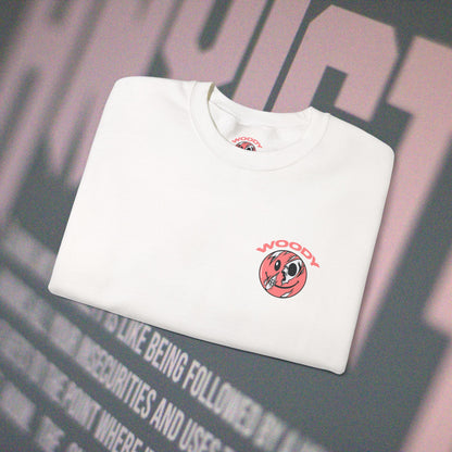 Anxiety - White - Crewneck