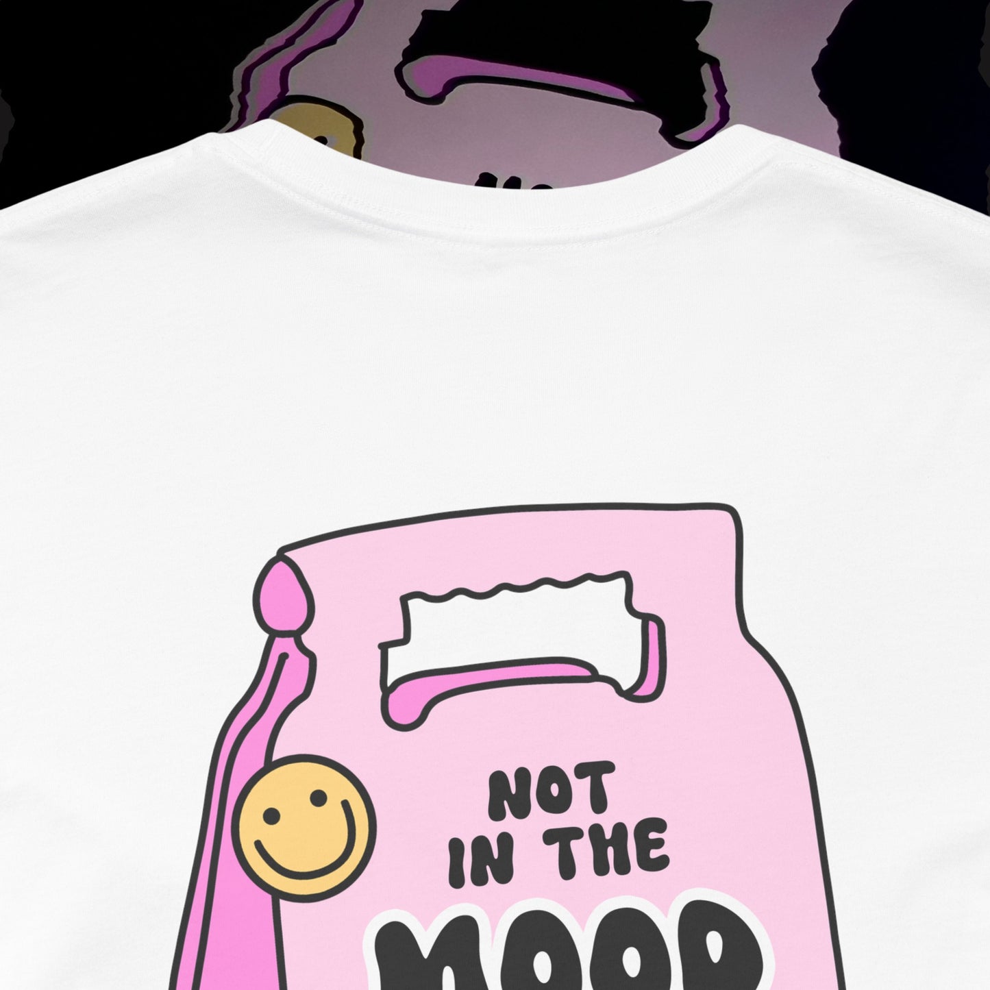 Not In The Mood - White - T-Shirt