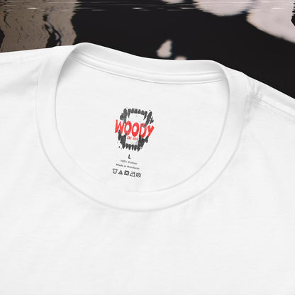 Bite Back - White - T-Shirt
