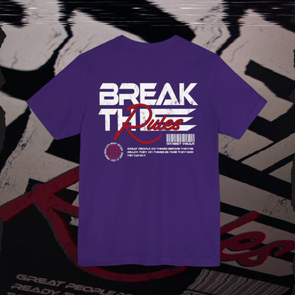 Break The Rules - Purple - T-Shirt