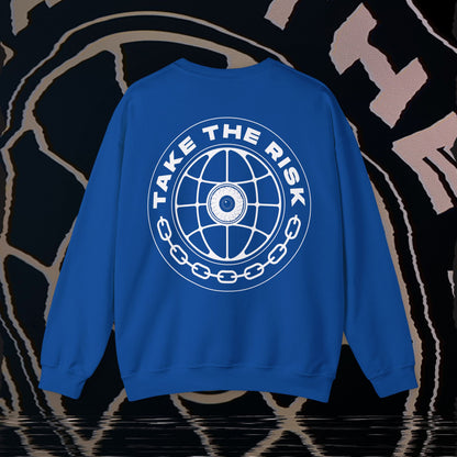 Take The Risk - Blue - Crewneck