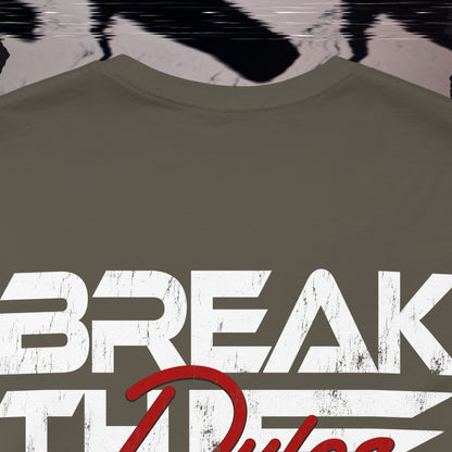 Break The Rules - Army Green - T-Shirt