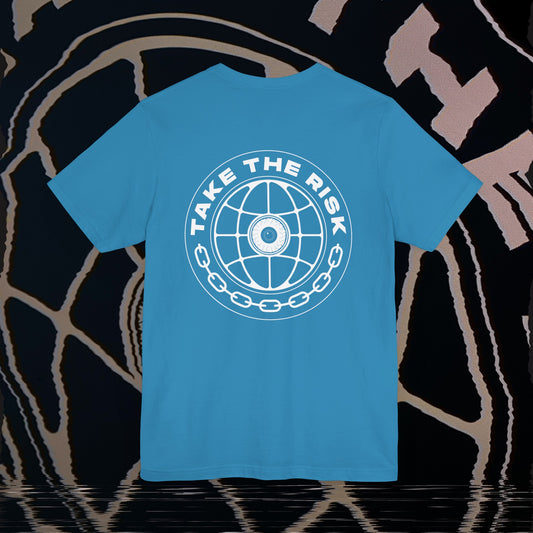 Take The Risk - Aqua - T-shirt