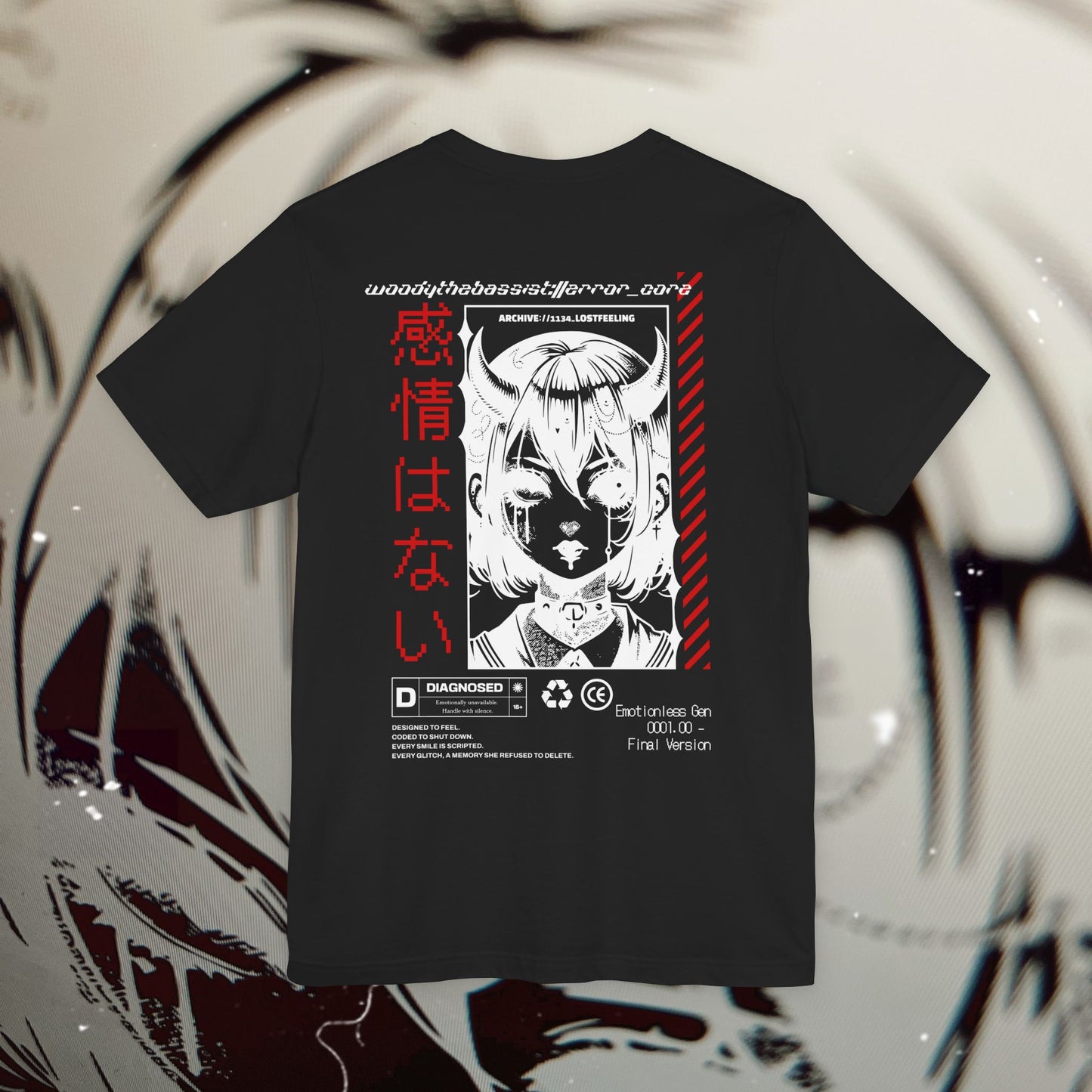 EMOTIONLESS_GEN - Black - T-Shirt