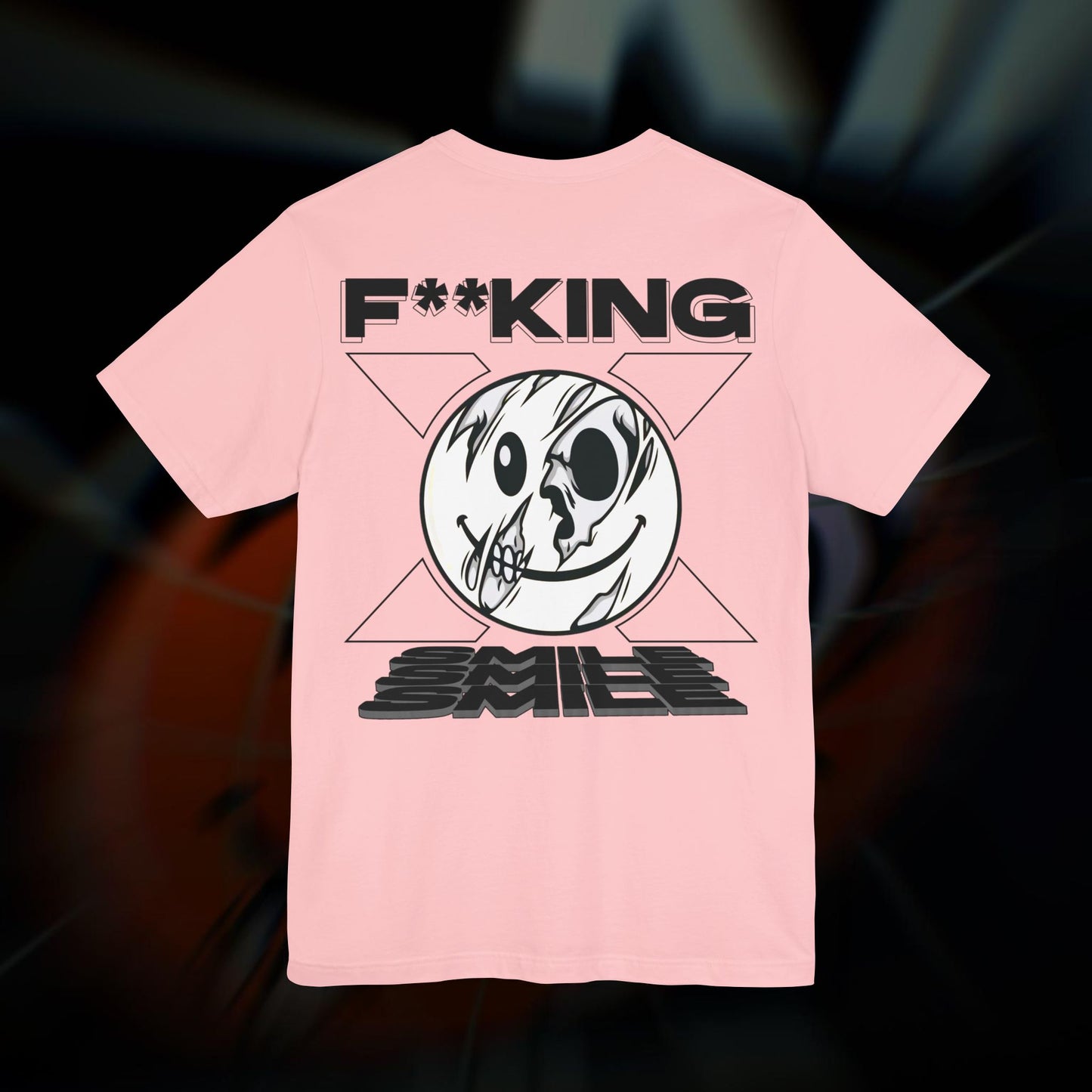 F**KING SMILE - Pink - T-Shirt