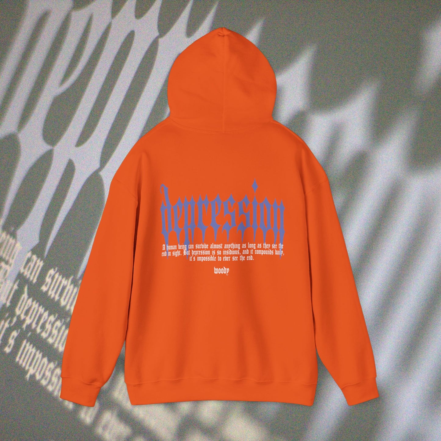 Depression - Orange - Hoodie