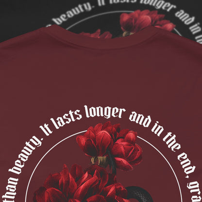 Shape Of Beauty - Maroon - T-Shirt