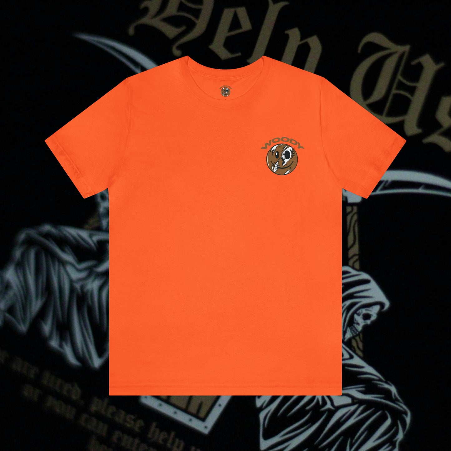 Help Us - Orange - T-Shirt