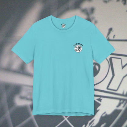 Woody Worldwide - Turquoise - T-Shirt