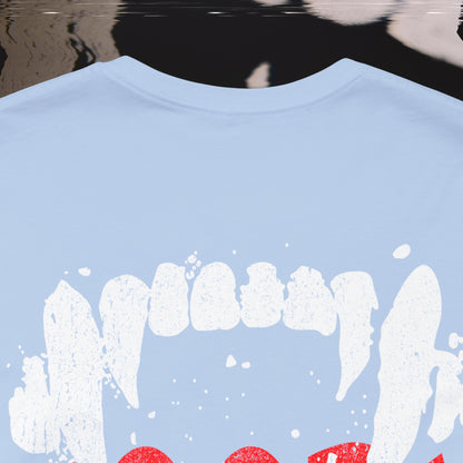 Bite Back - Light Blue - T-Shirt