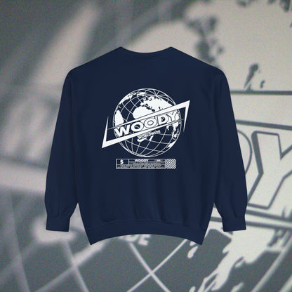 Woody Worldwide - Navy - Crewneck