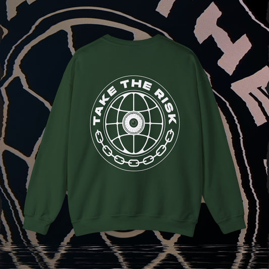 Take The Risk - Forest Green - Crewneck