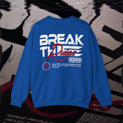 Break The Rules - Blue - T-Shirt