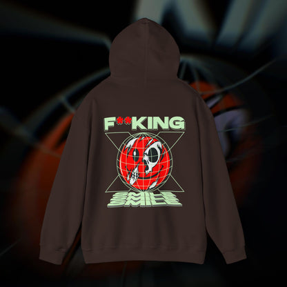 F**KING SMILE! - Brown - Hoodie