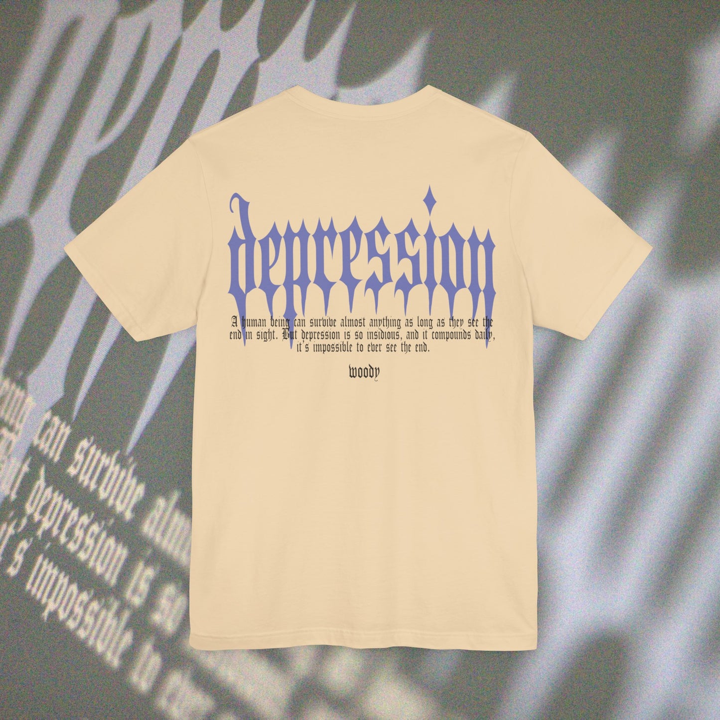 Depression - Soft Cream - T-Shirt